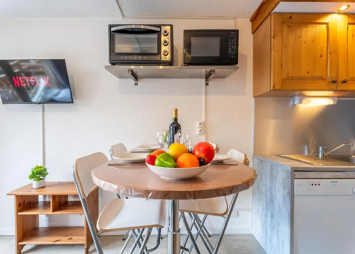 Apt, In-out - Heart Of Beautiful View - Roche Blanche Apartmán Val Thorens