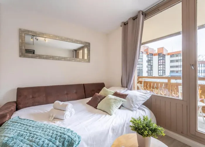 Apt, In-out - Heart Of Beautiful View - Roche Blanche Apartmán Val Thorens